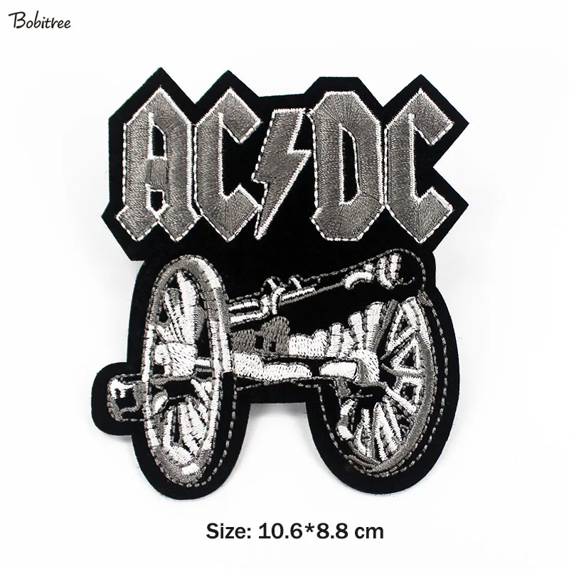 Рок-музыка Группа acdc этикетки патчи железа на вышивке одежды значки-наклейки аппликация для куртки джинсы ткань украшения