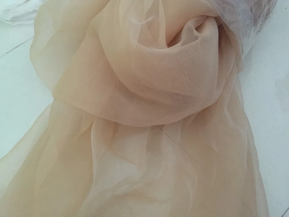 Хит продаж 150 см в ширину 3 м/лот свежая мягкая ткань из органзы прозрачная хорошее