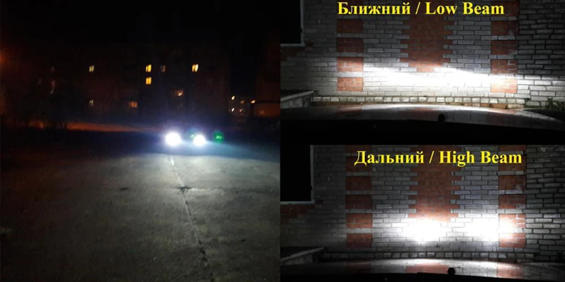 Автомобильные фары H4 светодиодный HB2/9003 Hi/короче спереди и длиннее сзади) H7 H11 9005 HB3 9006 HB4 80 Вт светодиодный фары лампы высокой Мощность белый 6000 K Авто-Стайлинг