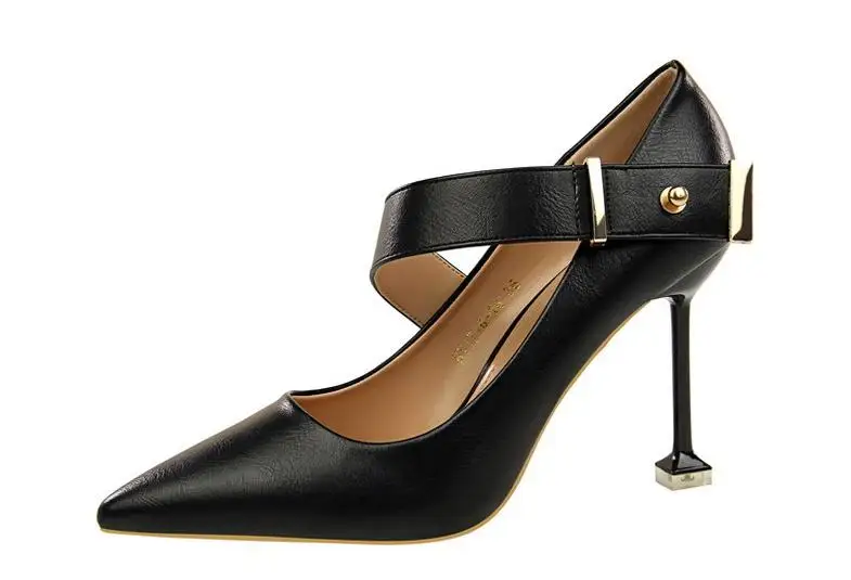 Chaussures femme ete/2019 женская обувь zapatos de mujer zapatillas modis пикантные кожаные туфли на
