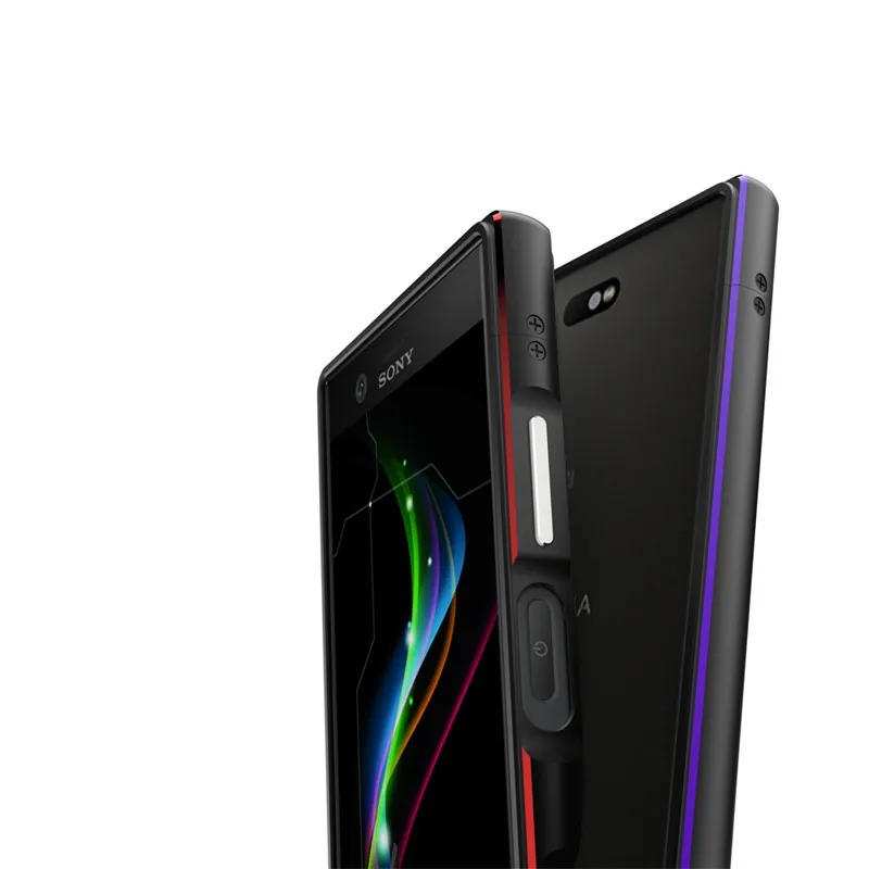 Для sony Xperia XZ1 Compact бампер Роскошный Алюминиевый металлический бампер рамка чехол для sony Xperia XZ1 Compact G8441 металлический чехол