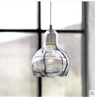 nordic creative restaurant glass chandelier modern minimalist personality bar lamp kitchen aisle art bulb small chandelier