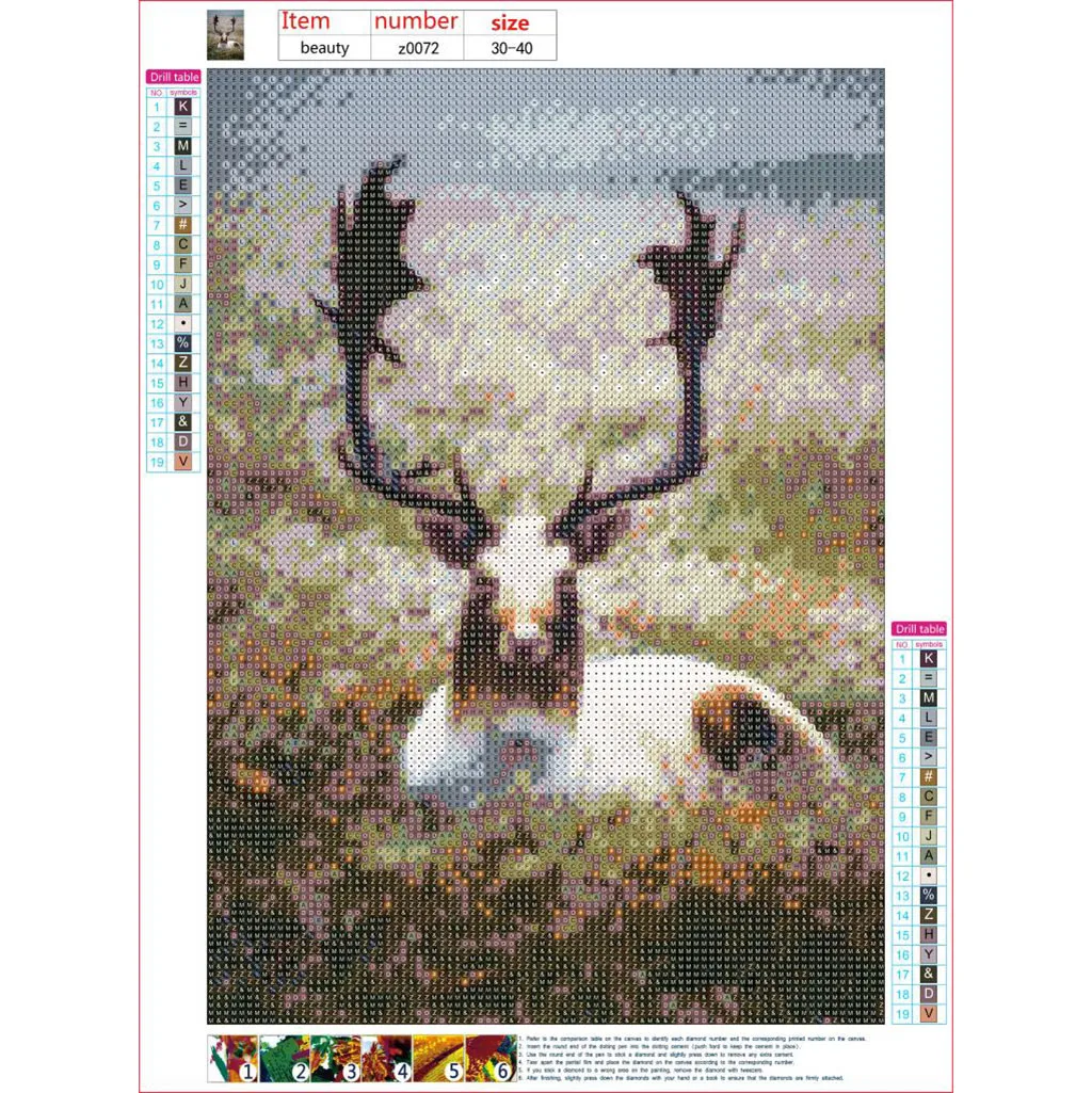 2019 Новый 5D вышитые картины горный хрусталь вставить поделки картинки с животными
