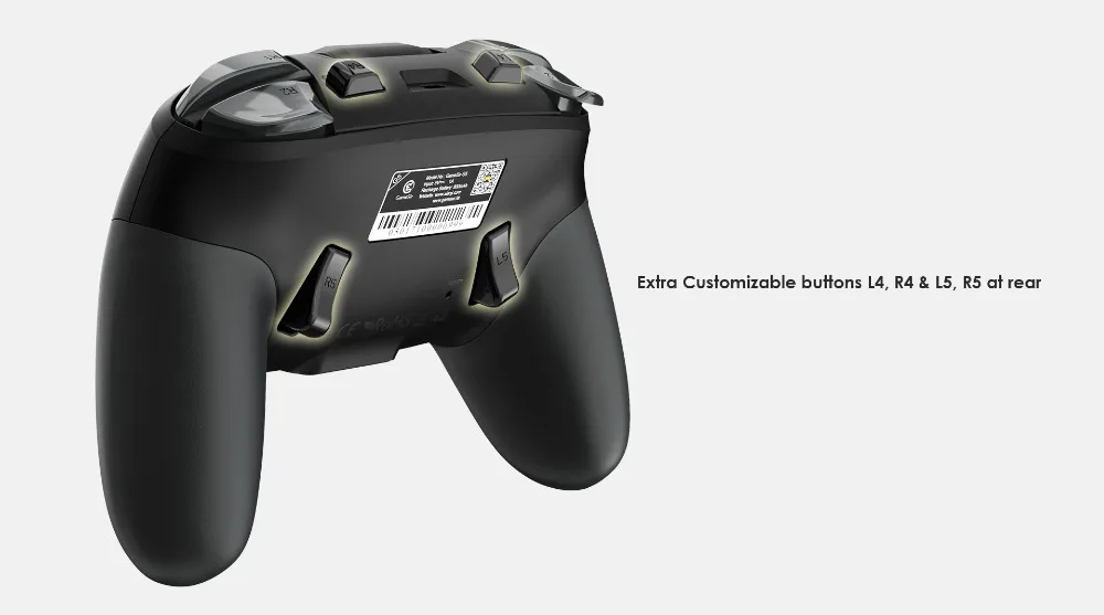 GameSir G5 геймпад Android с трекпадом и настраиваемыми кнопками, Moba/FPS/RoS, Bluetooth беспроводной игровой контроллер для телефонов
