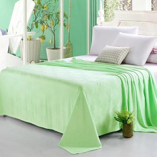 Green B Одеяло из бамбукового волокна для малышей, детей, взрослых, летнее, Крутое, одеяло s для кровати, дивана, удобное, воздуха, условное одеяло - Цвет: Green B