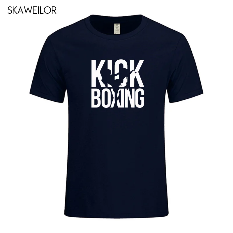 Kick Boxinger MMA мужская футболка хлопковые летние футболки с коротким рукавом для