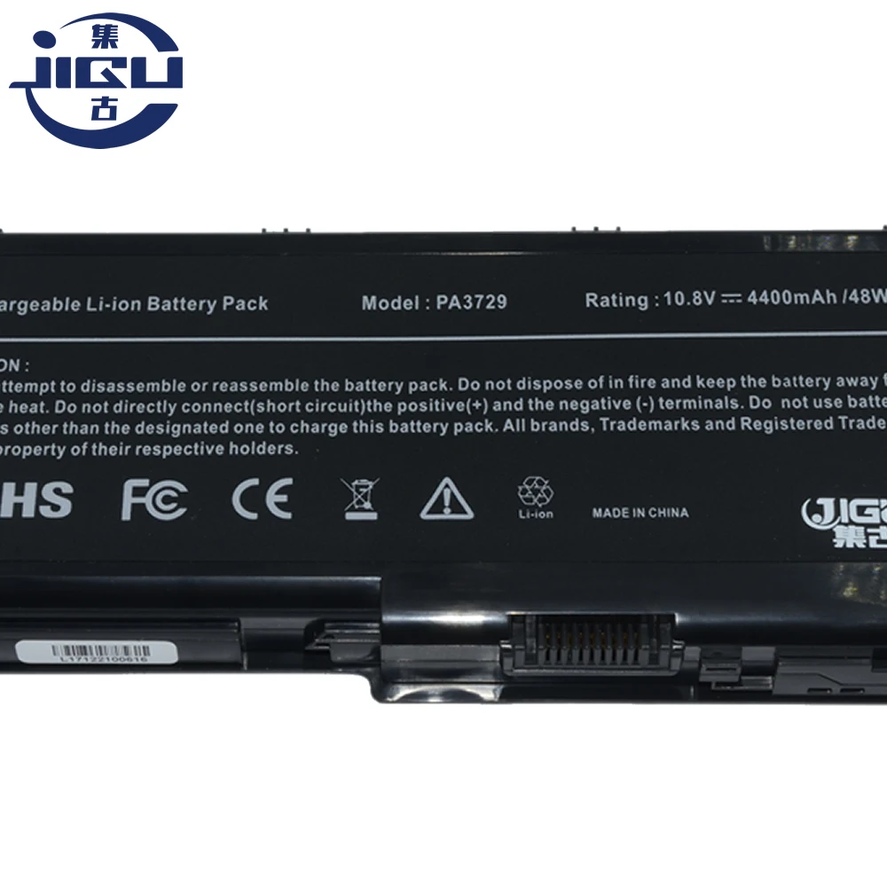 JIGU Laptop Battery PABAS207 FOR TOSHIBA X500-Q930X P500 P500-01C P500-01R P505 P505-S8002 P505-S8010 P505D P505D-S8000 | Компьютеры и