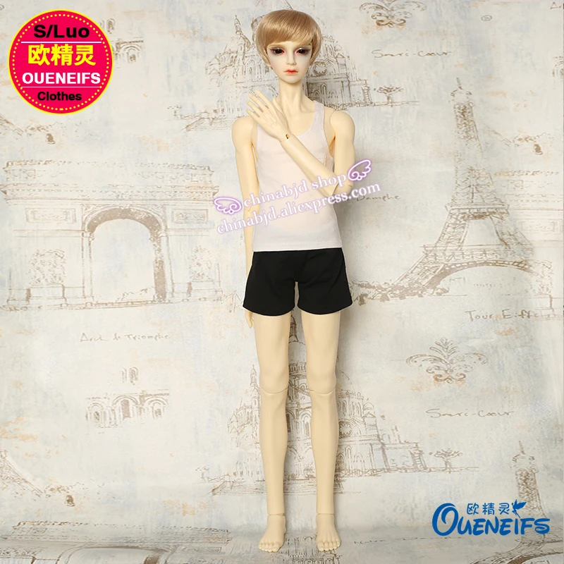 Одежда для куклы BJD SD 1/3 летняя повседневная одежда из чистого хлопка без рукавов