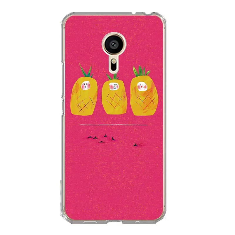 Cute Simple Luxury hand flower deer love Soft Clear TPU Phone Case For meilan MX6 pro6 U20 U10 A5 M5 M5S E E2 Free Shipping | Мобильные