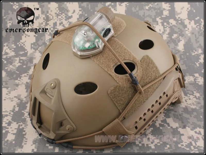 Шлем emersongear резиновый Многоцелевой эластичный ремешок набор аксессуаров для быстрого шлема EM8824