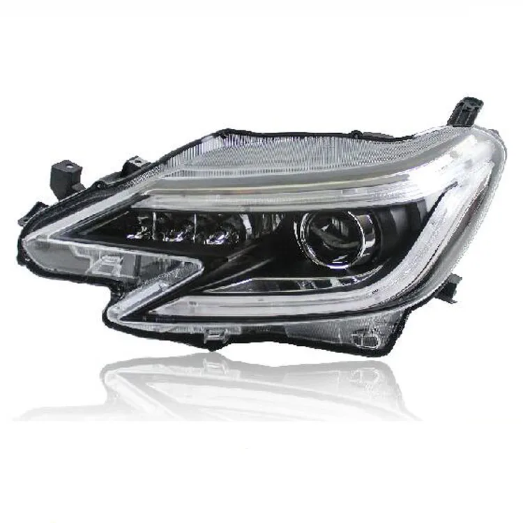 Ownsun Новый фары “орлиные глаза” светодиодный DRL Биксеноновые линзы