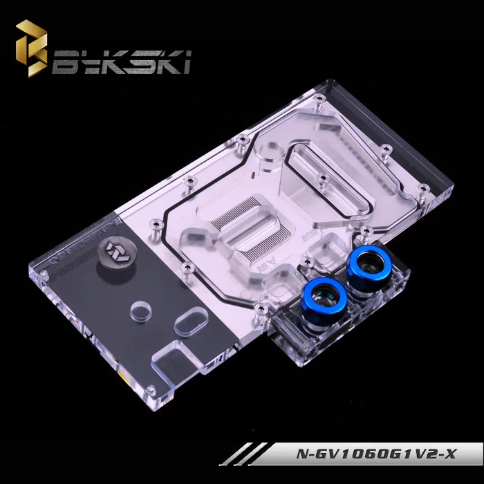 Блок водяного охлаждения Bykski N-GV1060G1V2-X GPU для игр GIGA GTX1060 G1 | Компьютеры и офис