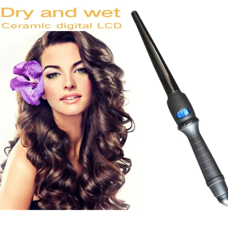 Щипцы для завивки волос керамические конусные 2020|curling wand|hair waverelectric hair curler |