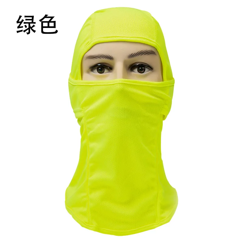 MJ-022-green Зимняя мотоциклетная Байкерская маска для лица Kominiarka маска для лица Балаклава Cagoule Visage мото Лыжная маска Bivakmuts ветрозащитная тушь для ресниц Moto - Цвет: MJ-022-green