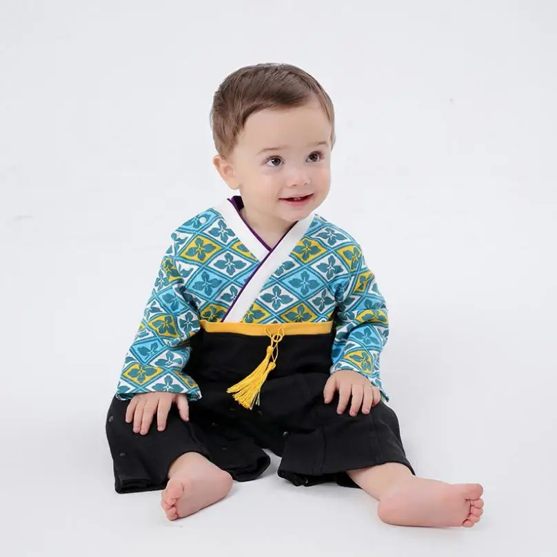 Детское кимоно японская одежда для малышей лето 2019 новый ретро детский