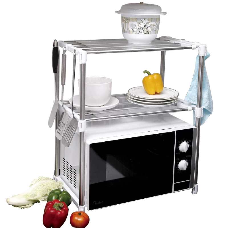 BYN 2 яруса телескопическая кухонная техника из нержавеющей стали полка для