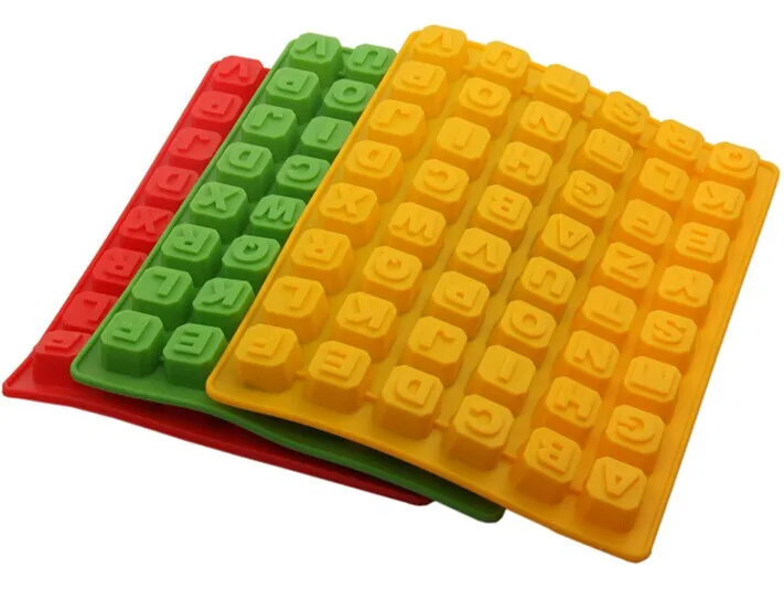 Luyou 1pcs Chocolate Mold Letters Alphabet Shape Silicone Cake Decoration Ice Cube DIY Baking Tools Bakeware FM1568 | Дом и сад