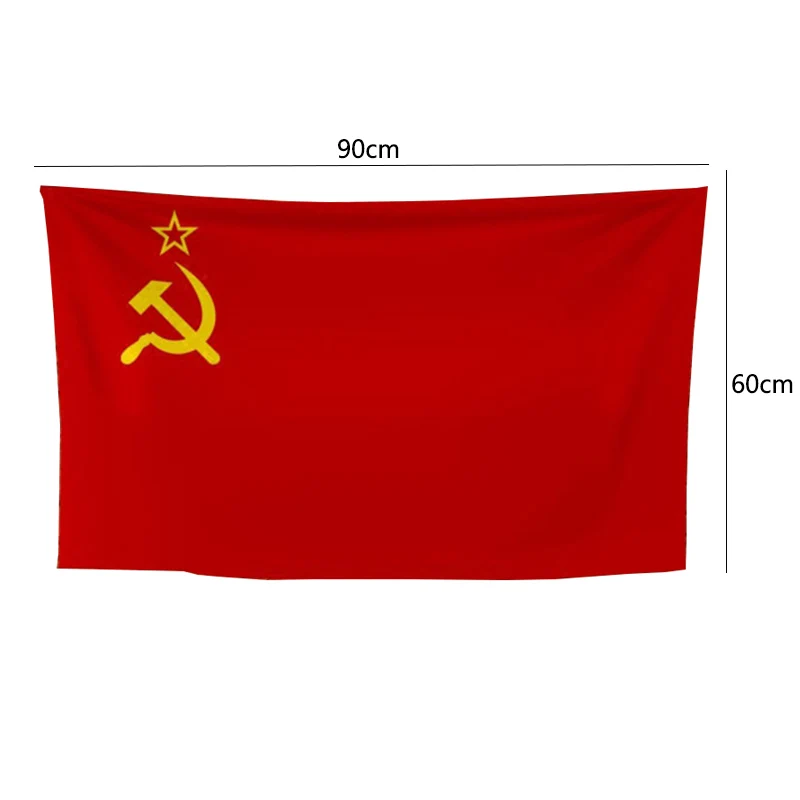 1 шт. 60*90 см российский флаг баннер с победой праздничное украшение для дома|Флаги