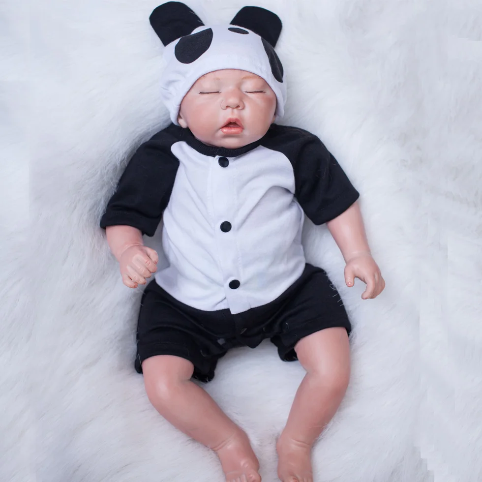 OtardDolls куклы Reborn 20 дюймов Мягкие силиконовые Reborn Детские куклы спящие реалистичные виниловые куклы bonecas игрушки для детей Подарки
