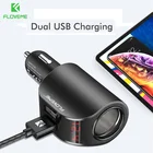 FLOVEME два порта USB автомобильное зарядное устройство для iPhone автомобильное зарядное устройство мобильный телефон USB зарядное устройство для Samsung Xiaomi планшет GPS адаптер зарядное устройство