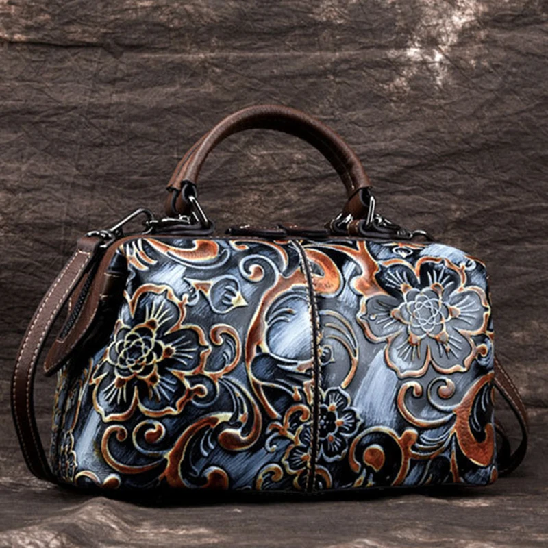 Высококачественная женская сумка мессенджер из натуральной кожи через плечо