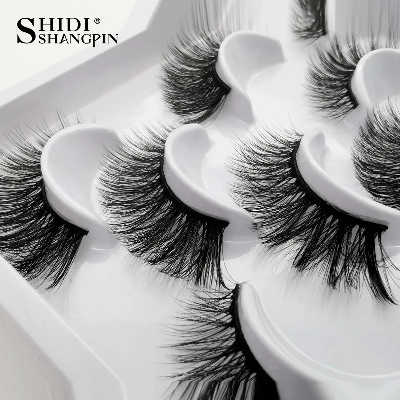 10 pairs False Eyelashes Thick Mink Eyelashes Make Up 3d Mink Lashes Natural Makeup Fake Eye Lashes Extensions maquiagem