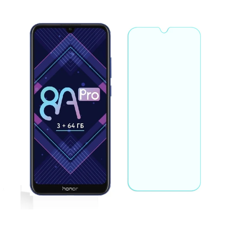 Закаленное стекло для Huawei Honor 8A 6 09 дюйма защита экрана 9H 2.5D Защитное телефона 8 A Pro