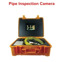 factory direct supply 20m cable sewer snake pipe inspection camera system kit 7 lcd color monitor