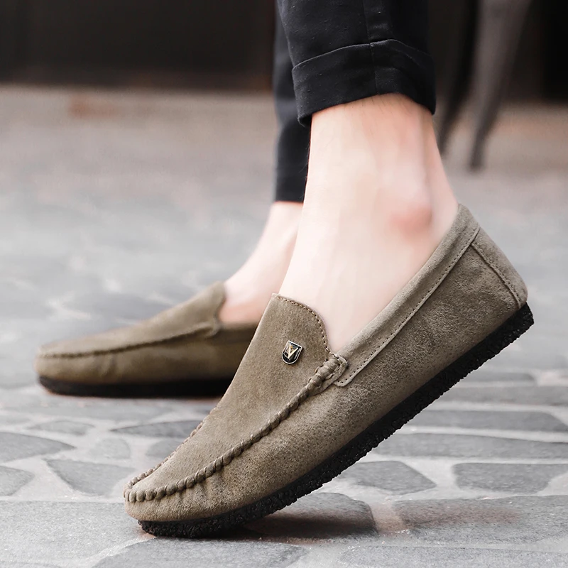 Мужская обувь 2018 модная повседневная Легкий дышащий материал Slip-on Летние