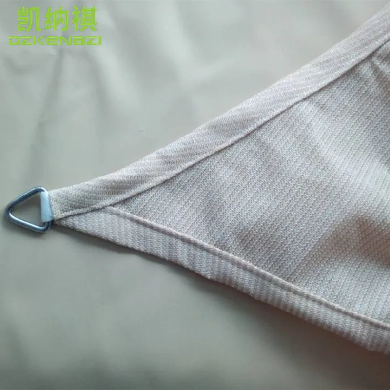 4x7 м/шт. Прямоугольный солнцезащитный козырек парус 95% затенение искусственная