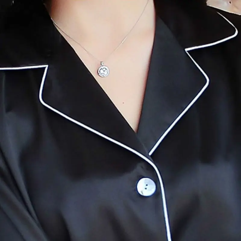 Женское сексуальное сатиновое нижнее белье пижама без рукавов комплект нижнего