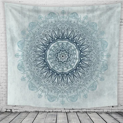 Tapestry 3 WLIARLEO в виде индийской мандалы пляжные Одеяло печатных 3D гобелены висит S tapiz pared настенный полиэстер yoga коврик - Цвет: Tapestry 3