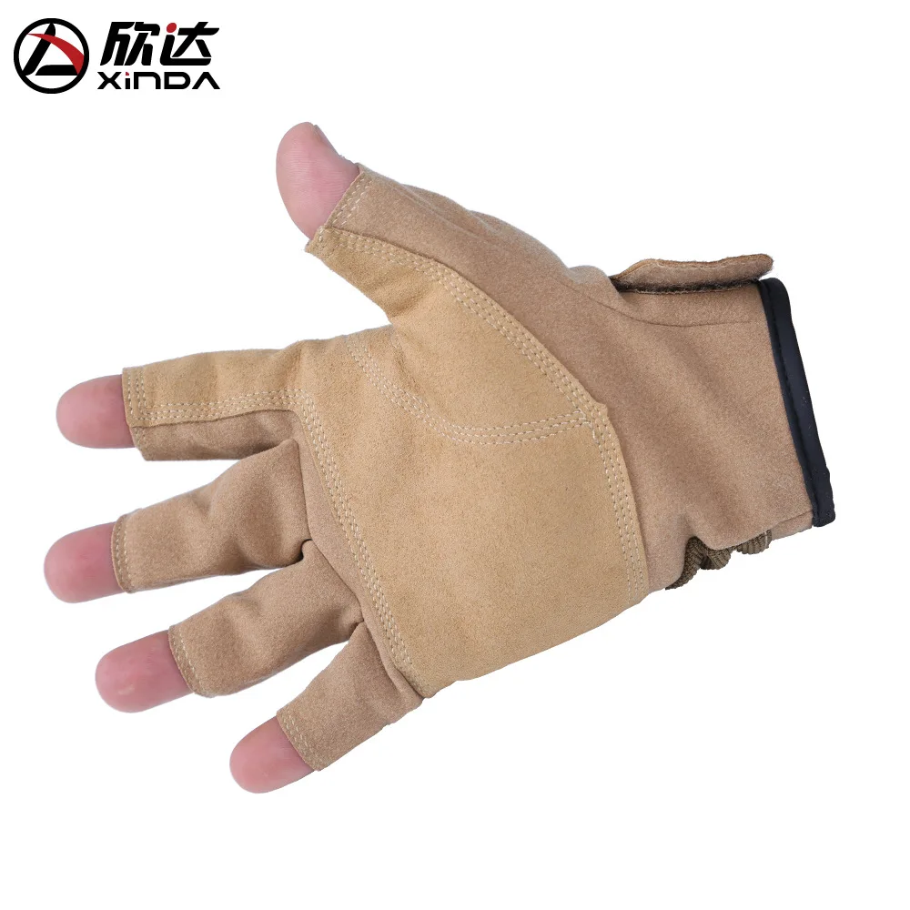 XINDA альпинизм спуск перчатки упругие полууличное оборудование относится к носке