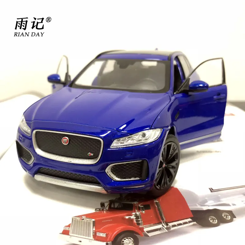 

WELLY 1/24 масштаб Великобритании JAGUAR F-Pace подходит для JAGUAR XF SUV литая модель металлическая модель автомобиля игрушка для подарка, Детская Пижама, одежда для сна, коллекция
