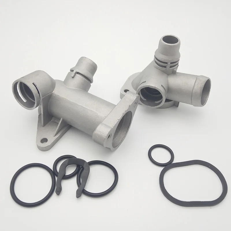Aplicar para Passat B5 1,8 1,8 T A6 мотор culata agua de cuatro vias sellado forma anillo de plastico aluminio 058 121 132 B
