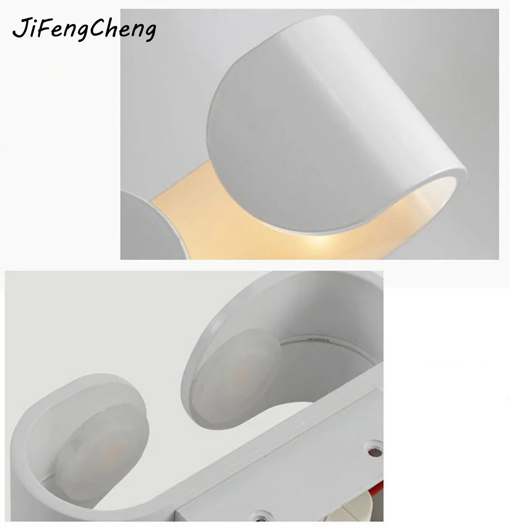 Современная и простая интерьерная светодиодная настенная лампа JiFengCheng