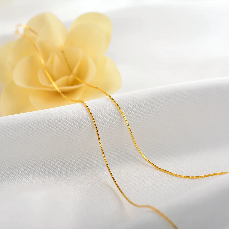 Цепочки из золотистого/серебристого/бронзового сплава 0 8 мм 5 шт./лот 1 м|Ювелирная