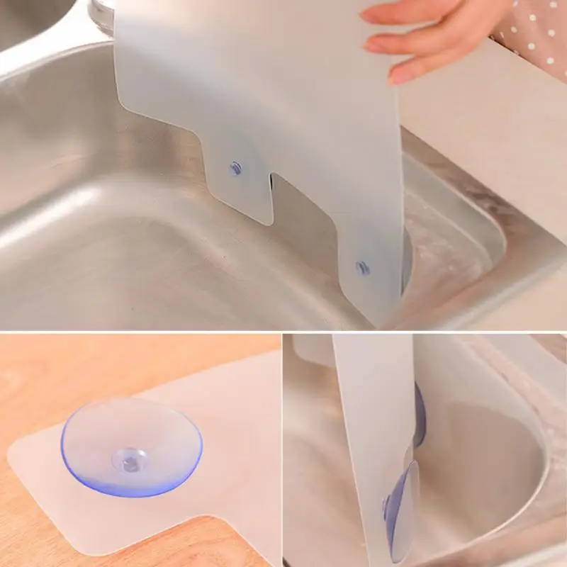 Кухонные аксессуары раковина присоска Вода Масло всплеск защитная доска водяной