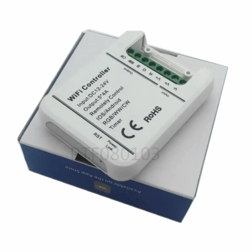 Умный пульт управления RGB/WW/CW светодиодное управление Wi Fi музыкой с помощью IOS Android