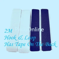 1pcspcs yt508b single magic tape strong stick snap button 25 mm wide 2 meters long hook loop has tape on the back