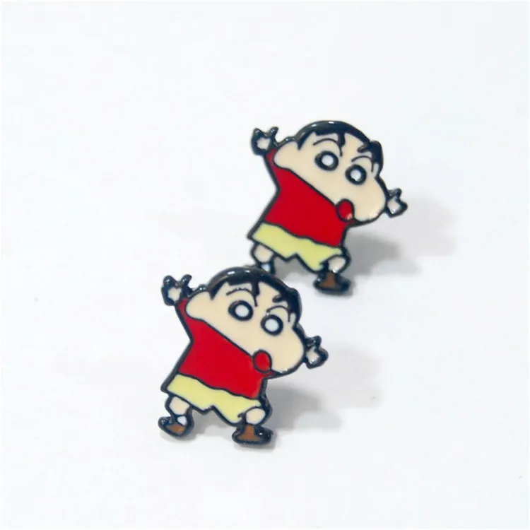 IVYYE Crayon Shin-chan Япония Мода Аниме Сережка с героями мультфильмов милые серьги-гвоздики с животными для женщин девочек детские ювелирные изделия Рождественский подарок
