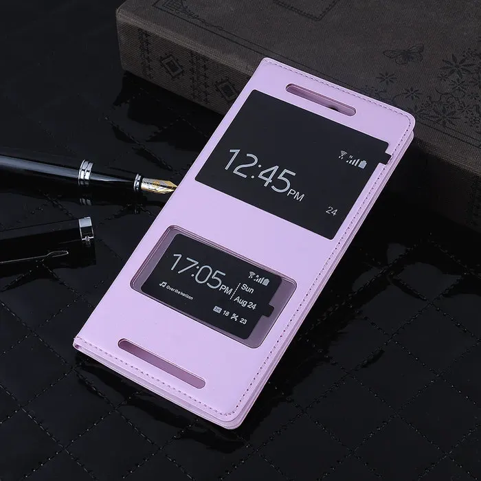 Новинка 2015 высококачественный роскошный чехол из ПУ кожи для HTC One M8 M 8 умный