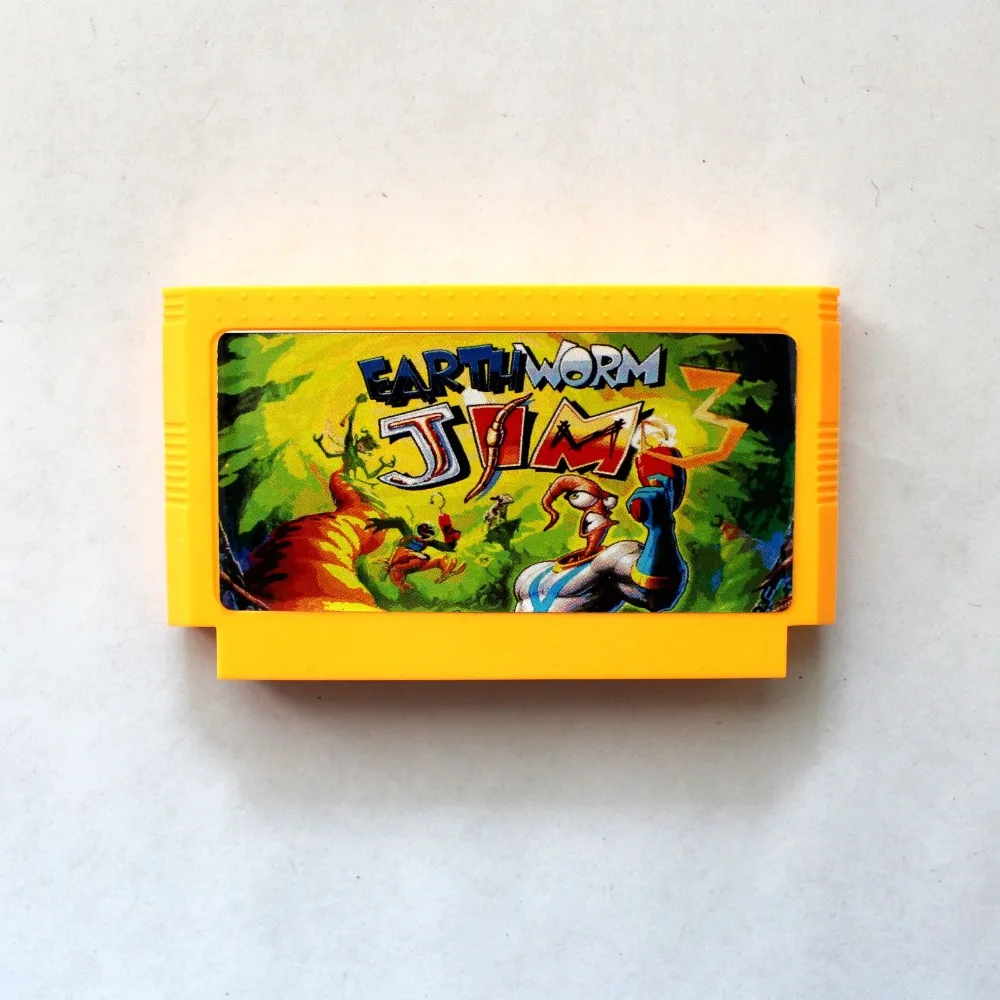 

Игровая карта Earth Worm Jim 3 60 Pins 8 Bit