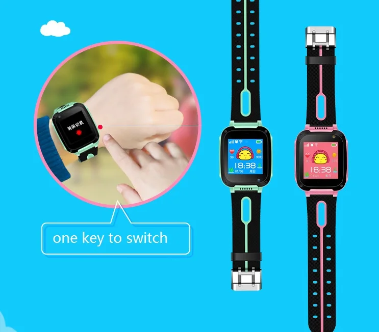 Kids Smart Watch support camera SIM card Anti-Lost LBS Positioning Alarm Clock Waterproof Smartwatch Children Calling | Электроника