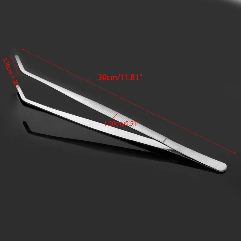 Пинцет из нержавеющей стали для живых растений 1 шт. плоскогубцы аквариума прямой