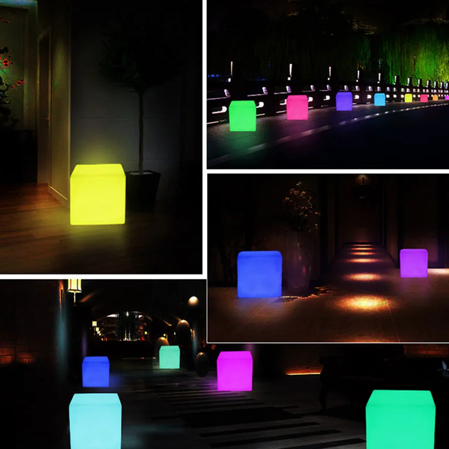 Беспроводной светодиодный кубический светильник BEIAIDI с дистанционным