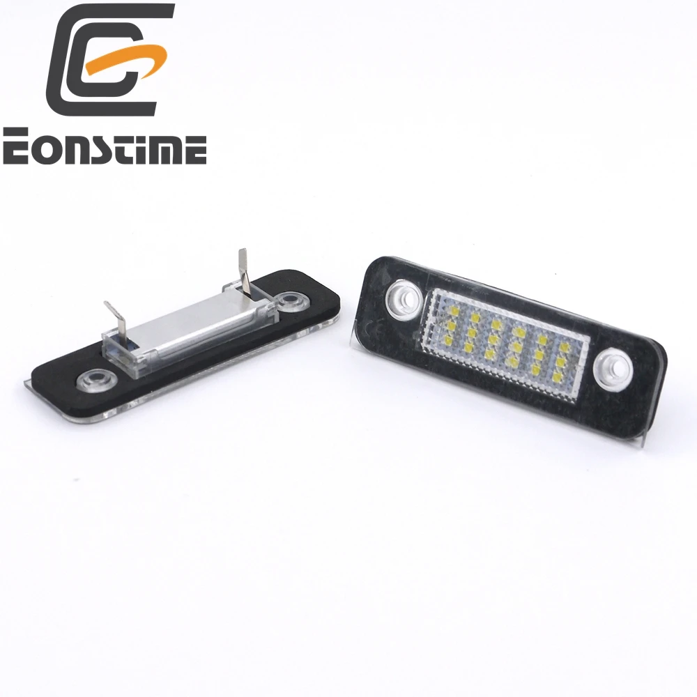 Eonstime 2PCS18 SMD светильник ка номерного знака для Ford Fiesta Fusion 2002 2015 Mondeo MK2 1996 2000|light for|light