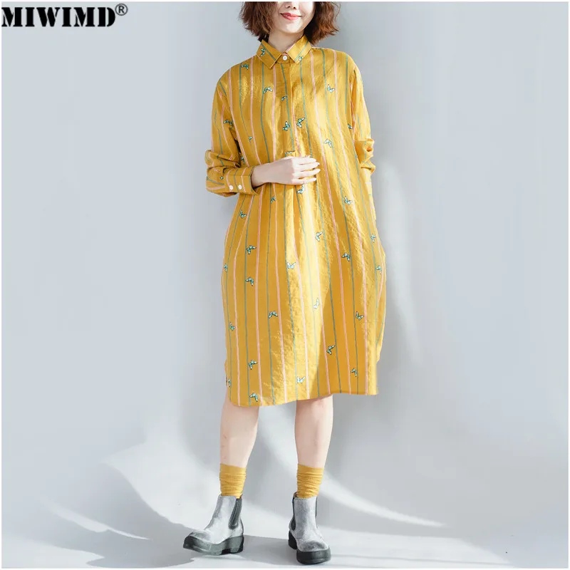 MIWIMD Лидер продаж 2018 Новая мода осень-зима Для женщин хлопка с длинным рукавом