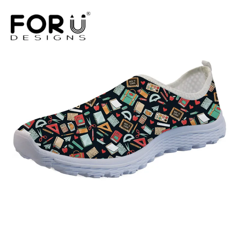 FORUDESIGNS/летние светильник обувь на плоской подошве с героями мультфильмов учитель