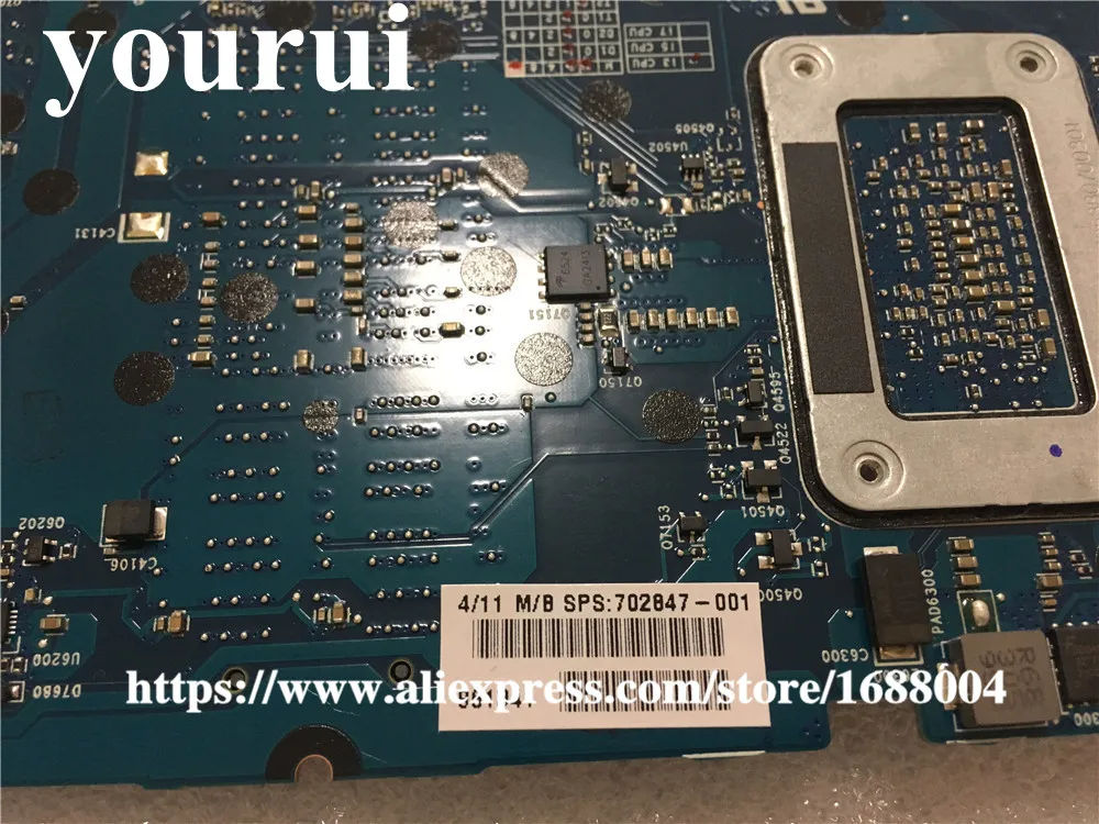 С i3 3217U Процессор на материнской плате 702847 501 704439 001 аккумулятор большой емкости